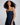 Vestido largo sin tirantes para mujer
