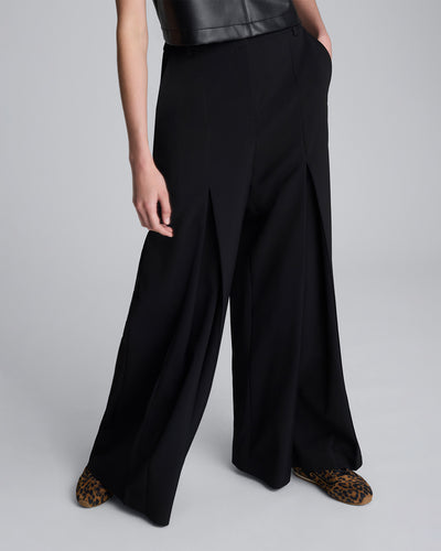 Pantalón de tiro alto para mujer