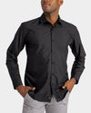 Camisa manga larga fondo entero para hombre