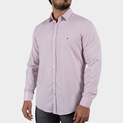 Camisa manga larga fondo entero para hombre
