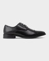 Zapatos de vestir de cuero para hombre tully toe cap